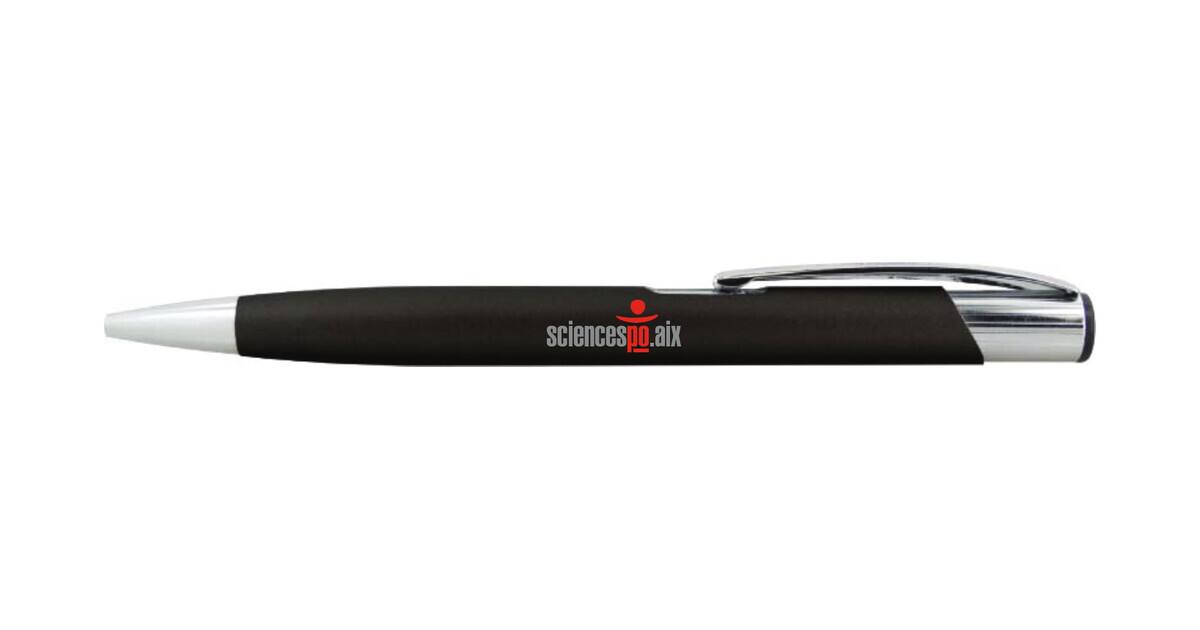 Stylo personnalisé marqué en tampographie avec logo